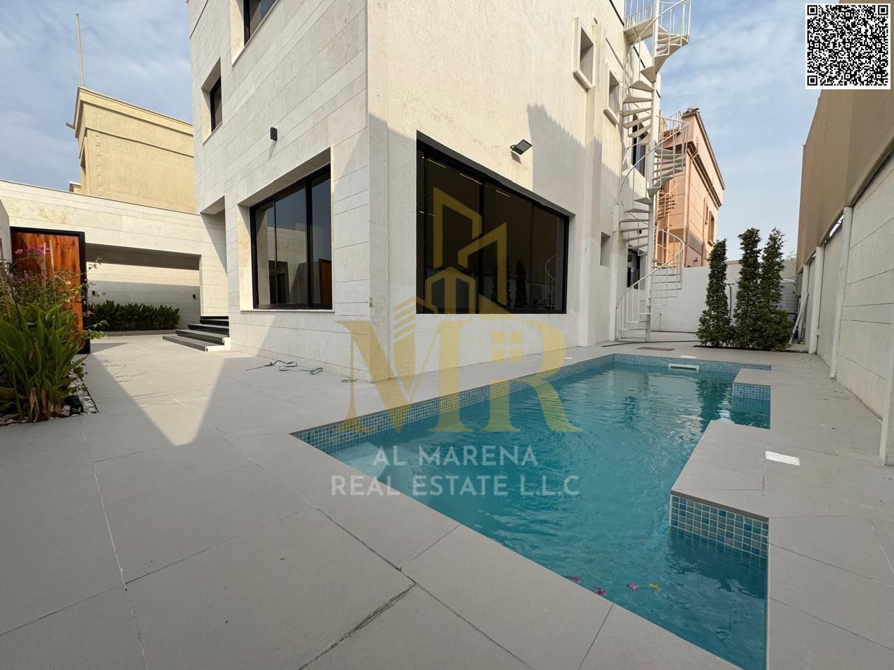 Luxury villa for sale in Al Rawda 1 – private pool and modern finishing, all services included