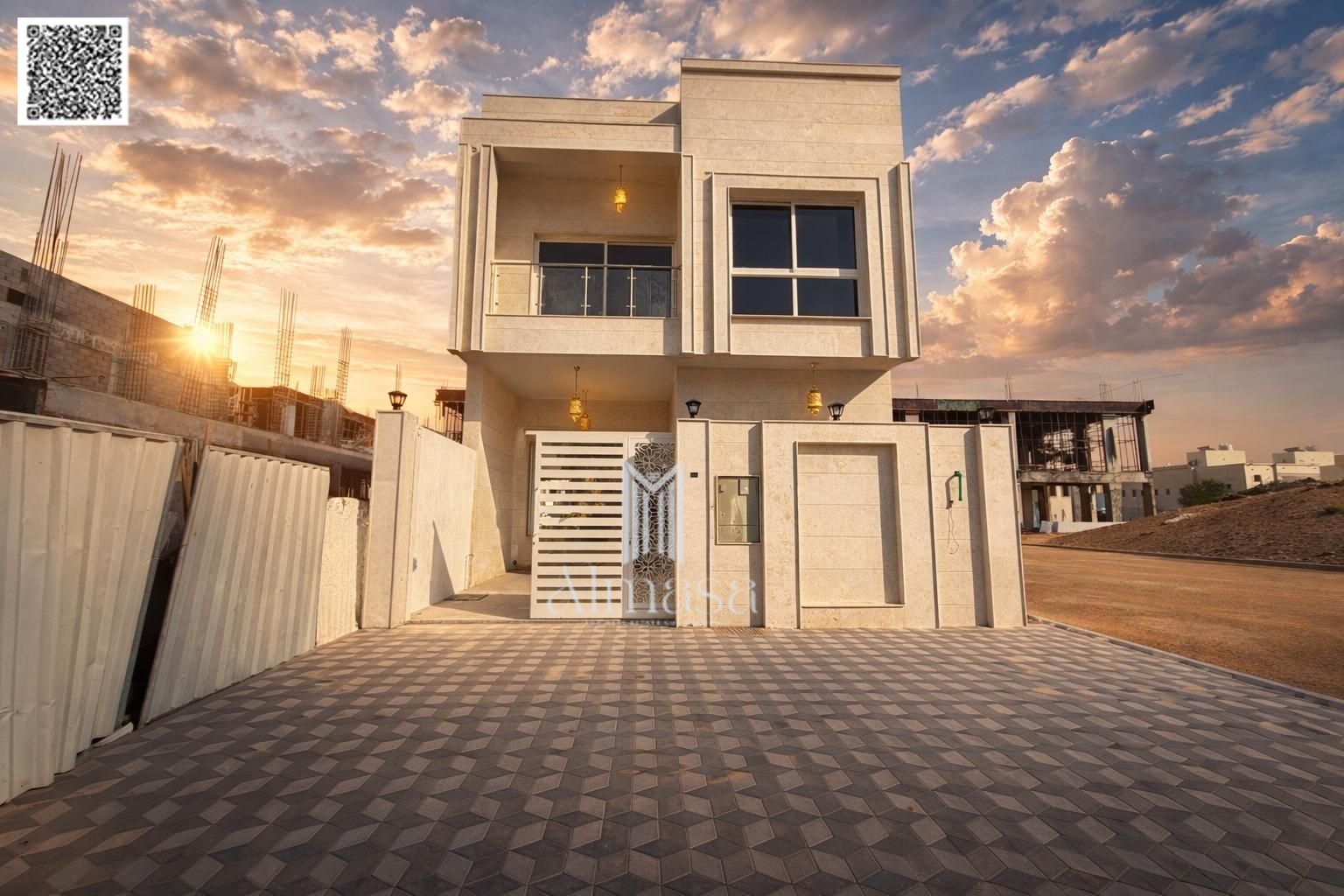 Villa for sale in Al Helio 2, located in a quiet residential area, ideal for family living or investment