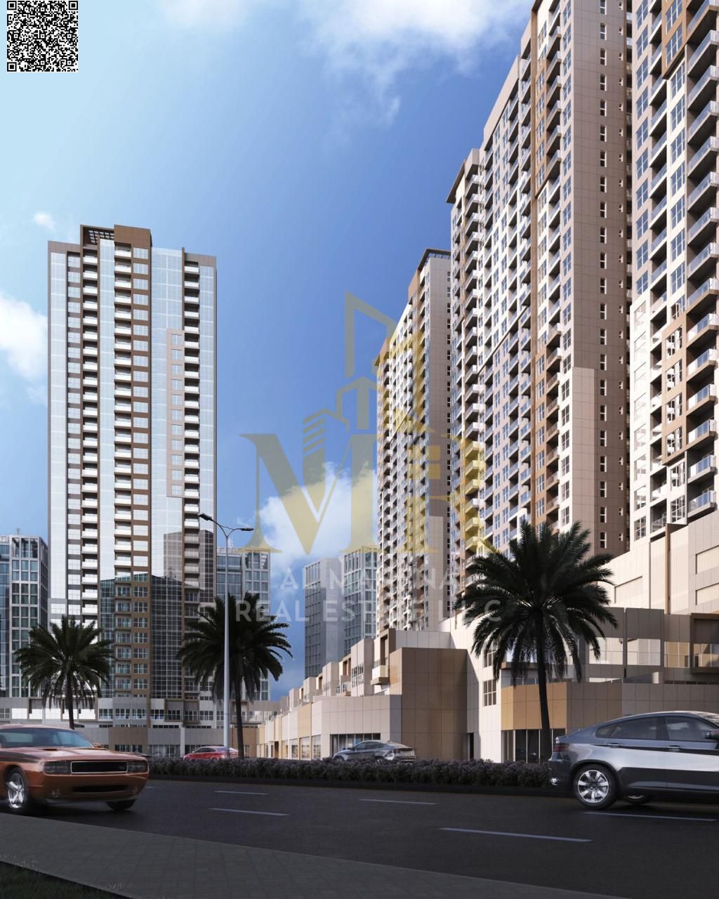Off-Plan 1 Bedroom Apartment in Ajman One on Corniche | Sea & City View | 15th Floor | Handover 2027
