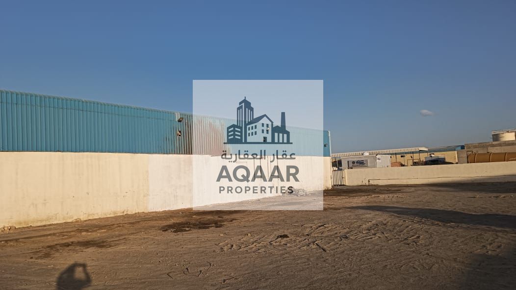 Fenced Industrial Land for Rent in Umm Al Quwain old industrial area