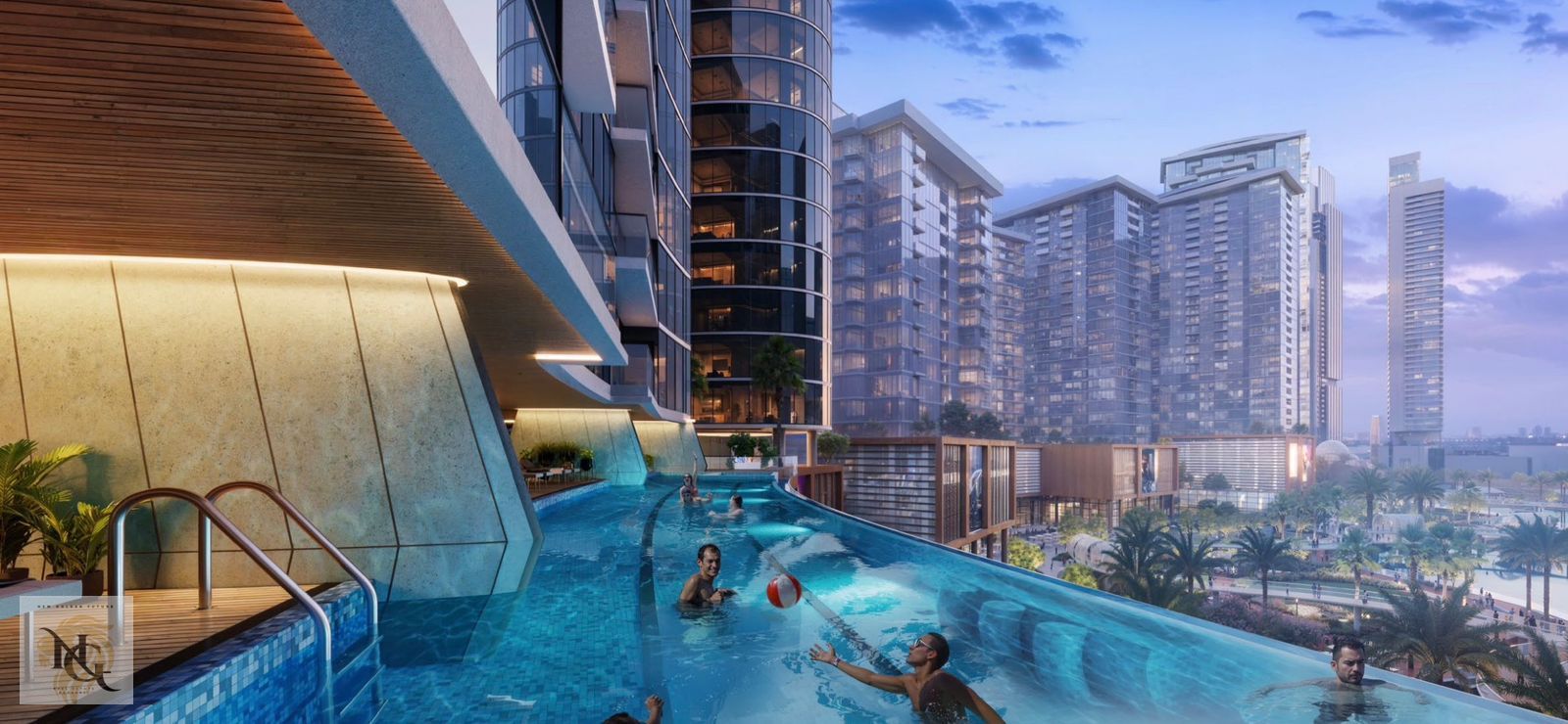 Tiger Downtown Ajman/ is a new integrated residential project developed by Tiger Properties in Ajman, UAE. Designed as a modern urban community around
