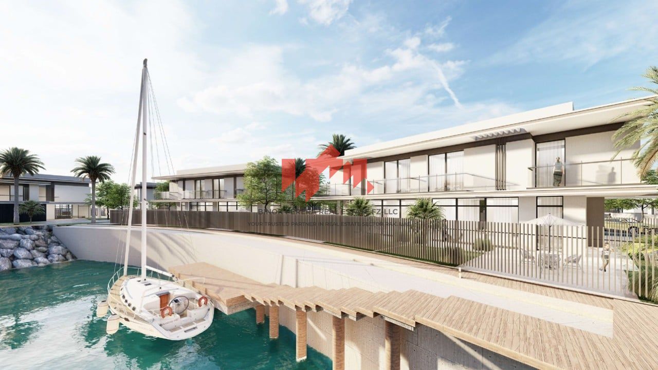 CANAL VIEW 3 BHK TOWNHOUSE in FALCON ISLAND for SALE