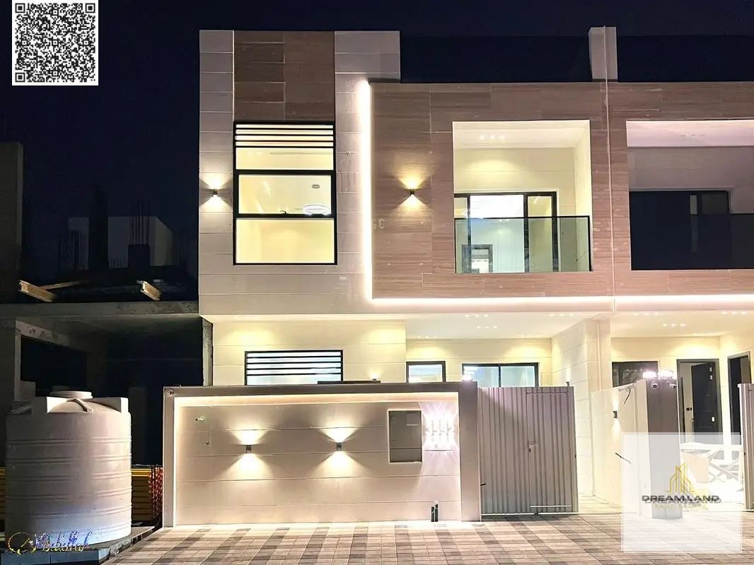 Own your dream villa, two floors and a rooftop, in Al-Haliyo 2 – price includes registration and ownership fees | Fully centralized air conditioning |