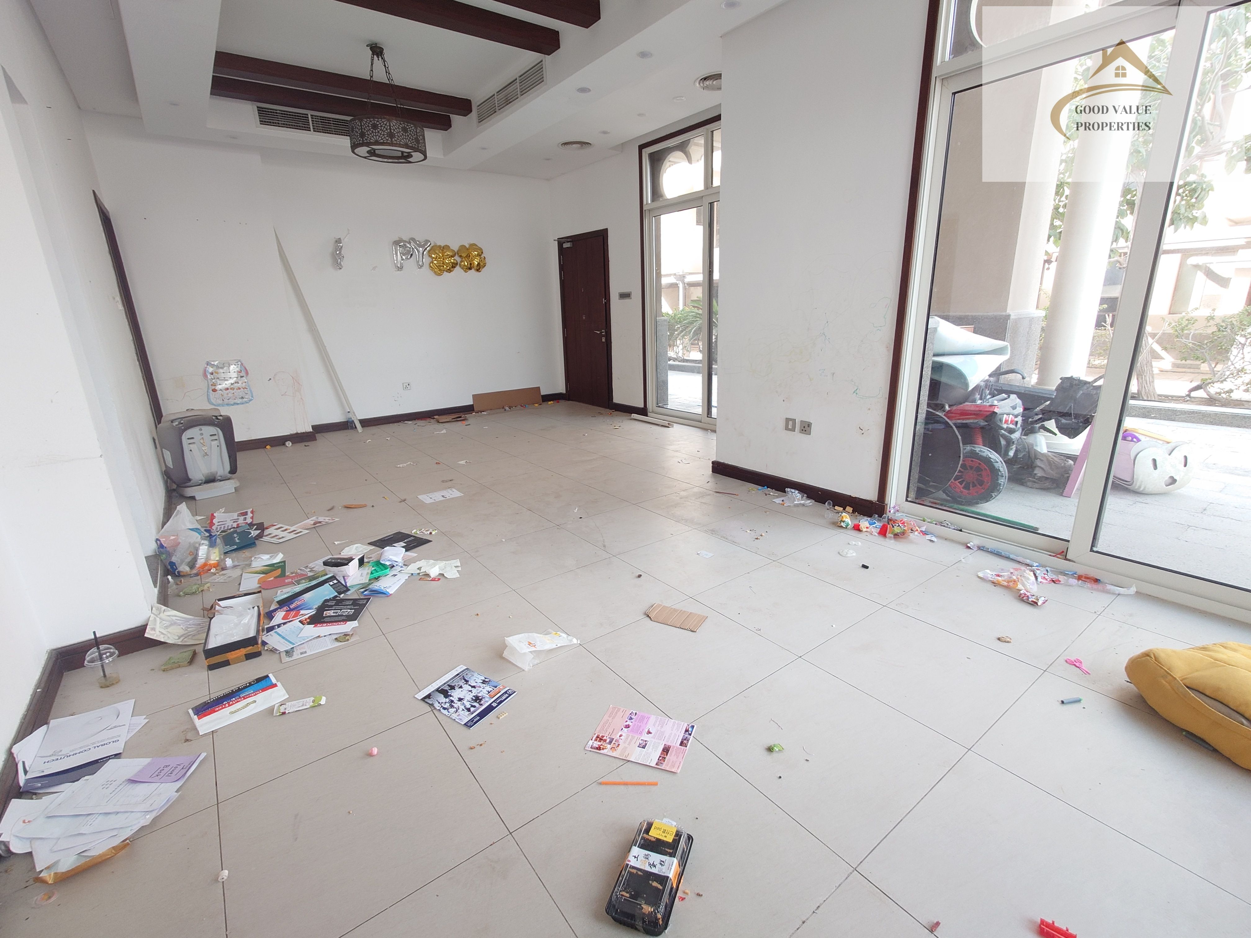 LUXURY 4 BHK VILLA JUST 120K ALL MASTER BEDROOMS MAIDROOM WARDROBES NEAR BEACH