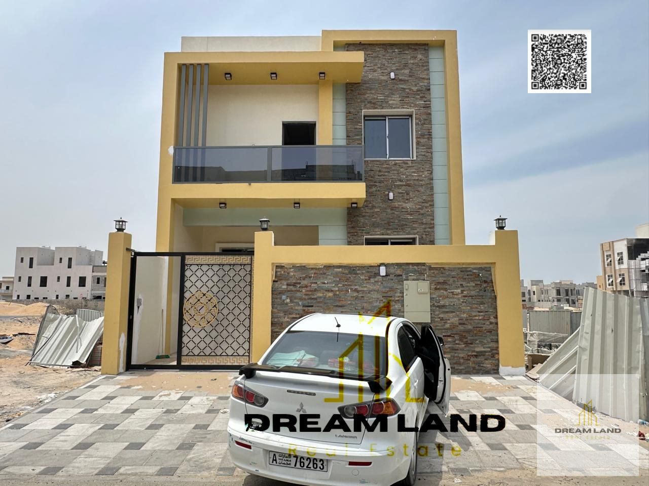 Including registration fees, Adorable town house 5 master bedrooms with built in wardrobes, now for sale in upscale area in Al Bahia