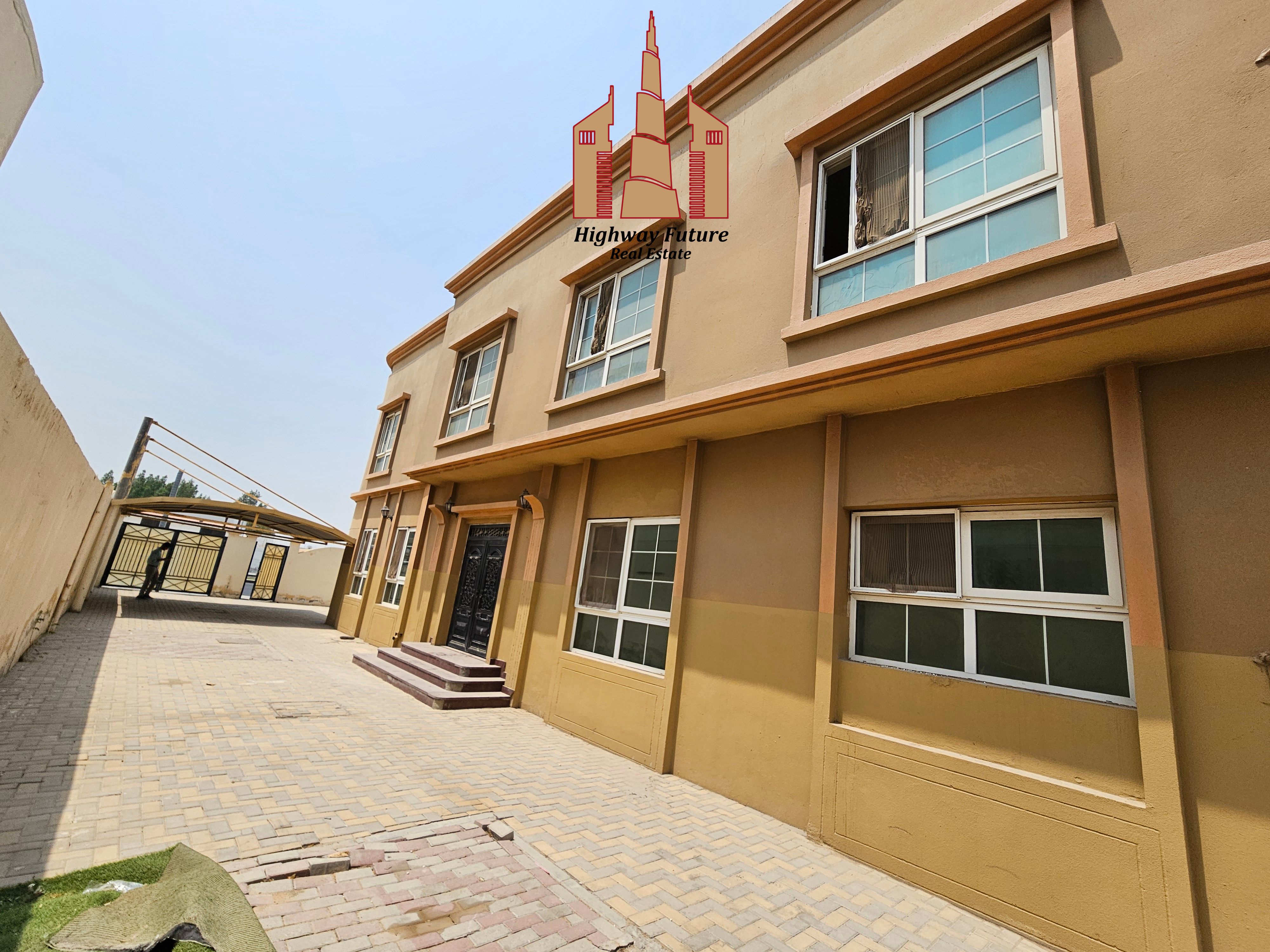 4 Bed room Hall close Majlis Central AC Maids room parking wardrobe balcony 95k.