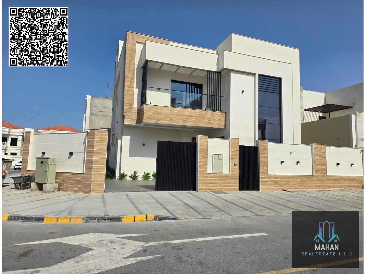 Luxury Modern Corner Villa with Rooftop & Registration Fee Included – Prime Location Al Zahya, Ajman