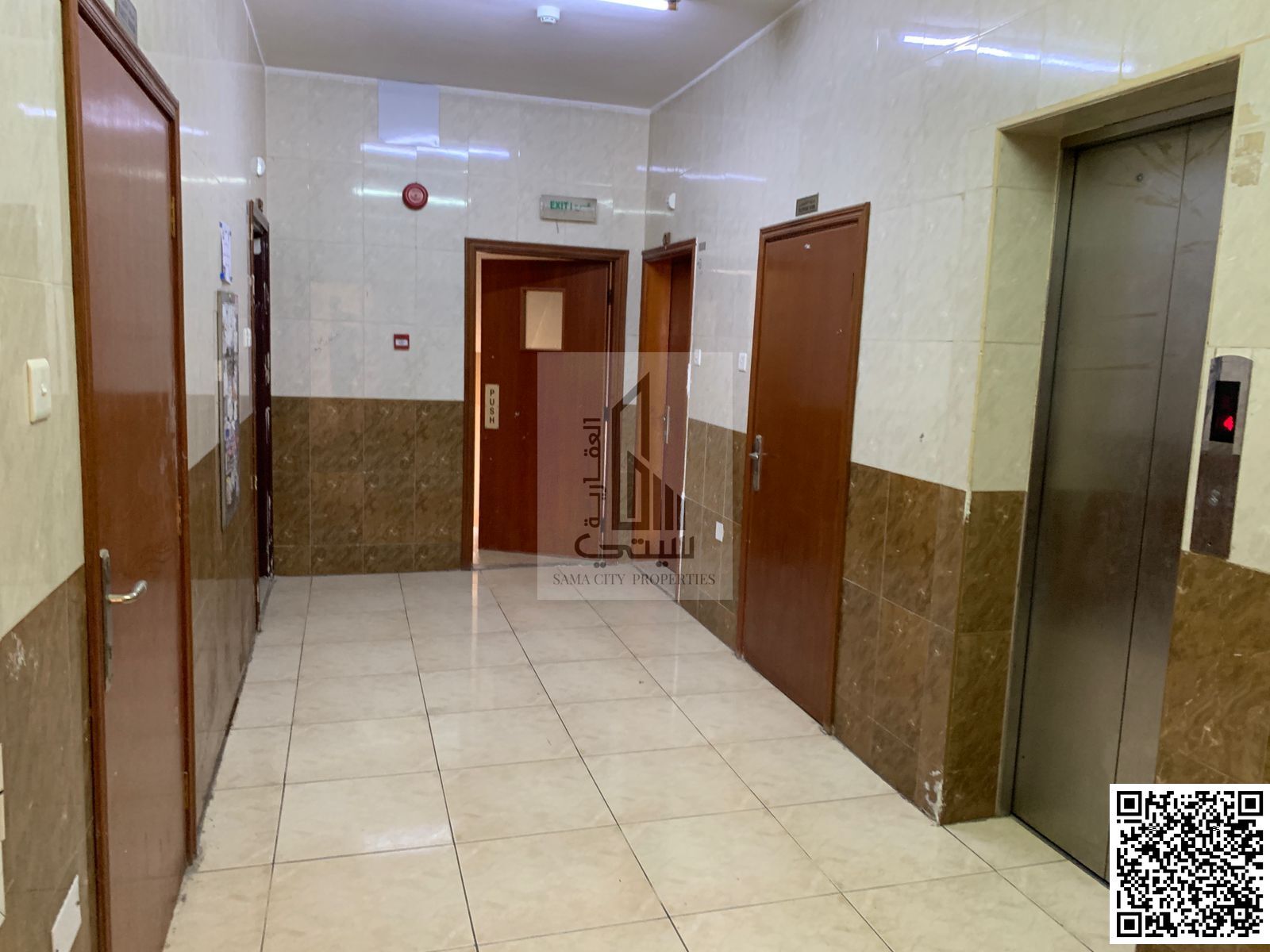 Apartment for rent in a prime location Near Thumbay Hospital Affordable rent and an unmissable opportunity Consisting of: 2 bedrooms Living room 2 bat