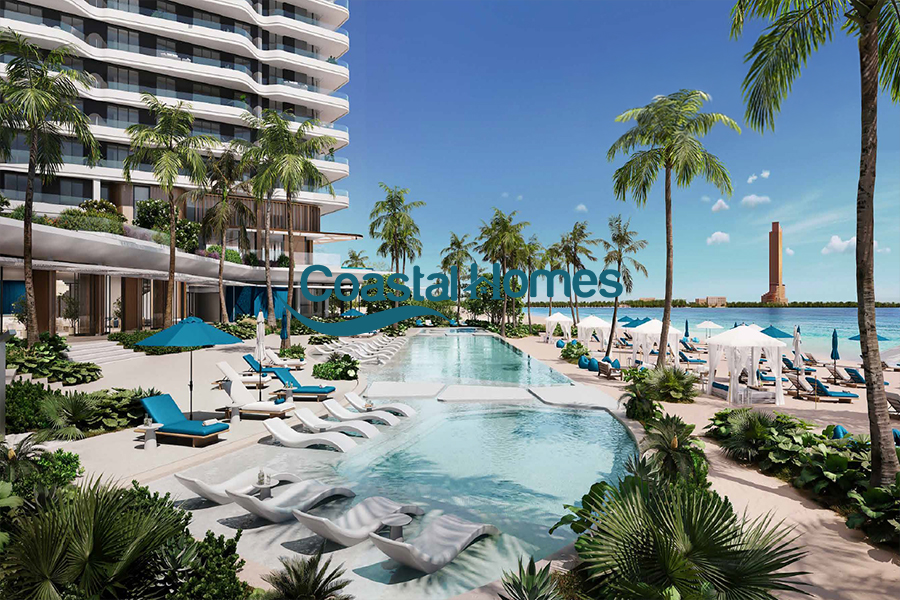 High Floor | 35/65 Plan | Private Beach