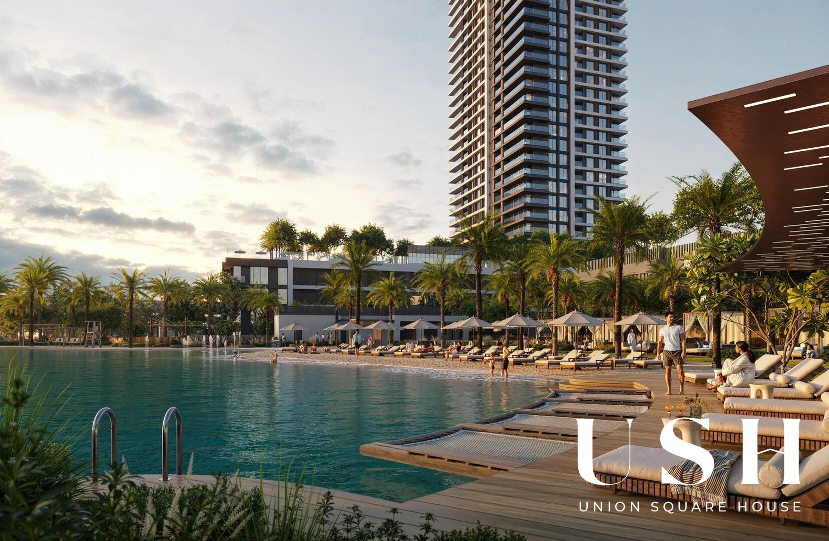 Genuine 1BR | High Floor | Beach Access | Sea View