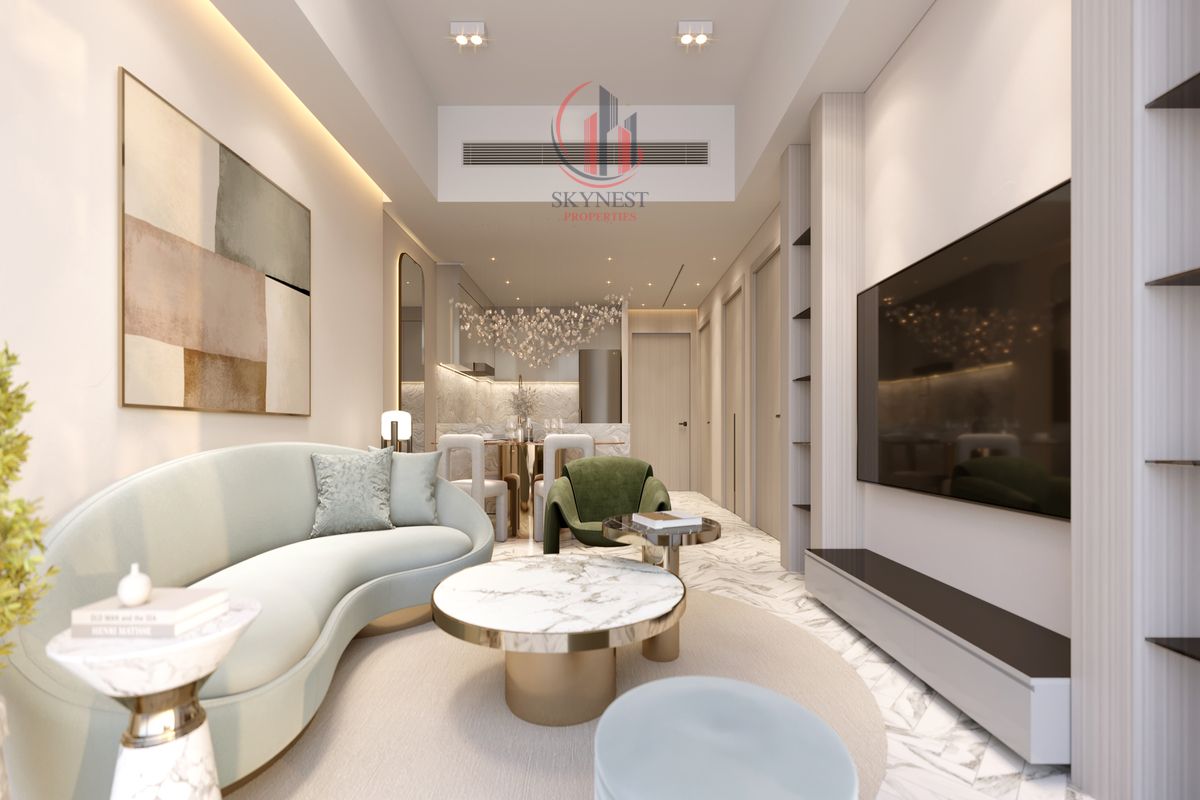 Flexible Payment Plan for Furnished 1 Bedroom Apartment in Motor City Heart - Freehold