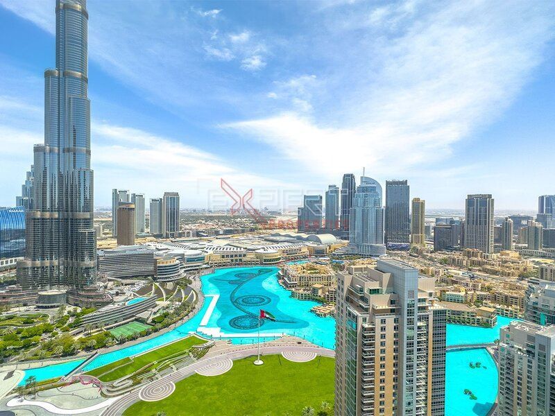 Burj Khalifa & Fountain Views | High-Floor | Ready to Move In