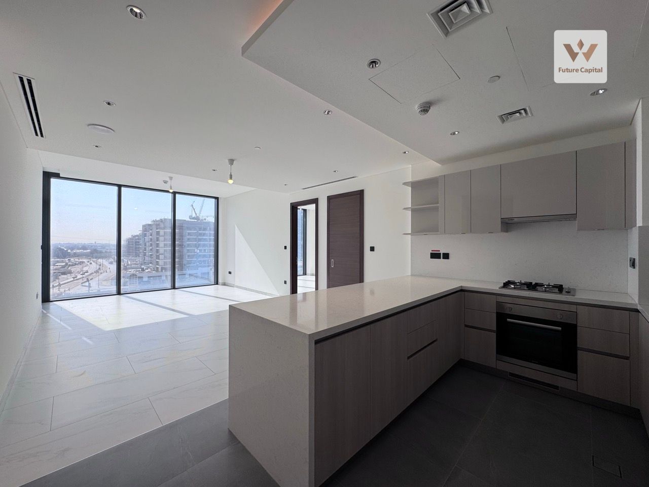 Sobha Hartland | The Crest Tower D | 3BR + Maid | ~1,574 sqft | Water View | 2 Parking | For Rent)