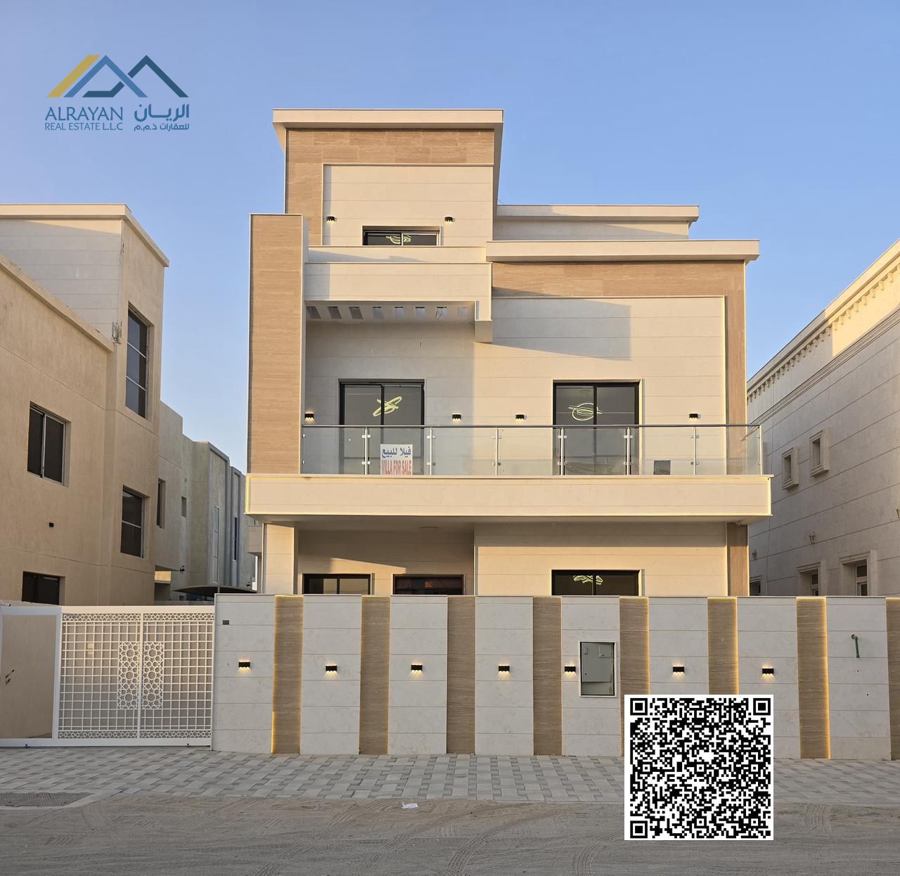 Seize the opportunity and own your dream home in one of the most prestigious areas of Ajman, directly opposite the mosque and close to all services, i
