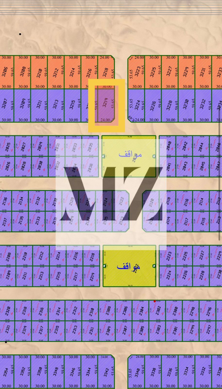 Industrial land for sale in Al Qasimia Phase 3 . Corner plot on two streets