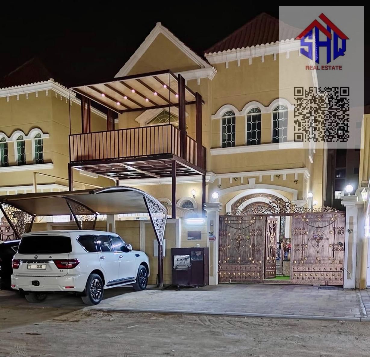Commercial and Residential villa with water and electricity for sale and AC freehold for all nationalities
