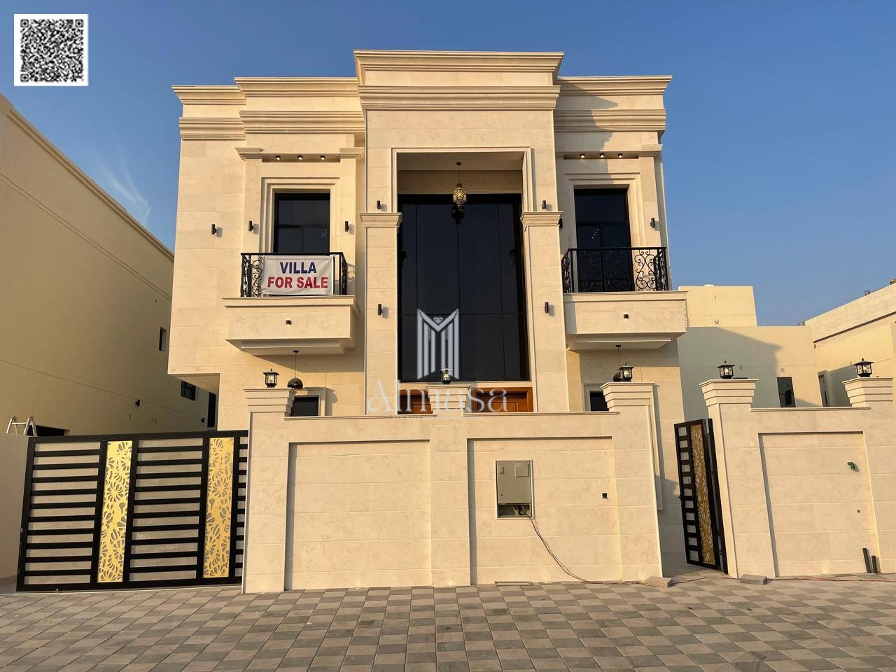 Luxury villa for sale in Al-Haliyo 2 – 6 bedrooms with private roof | Eligible for Golden Visa | Price includes fees