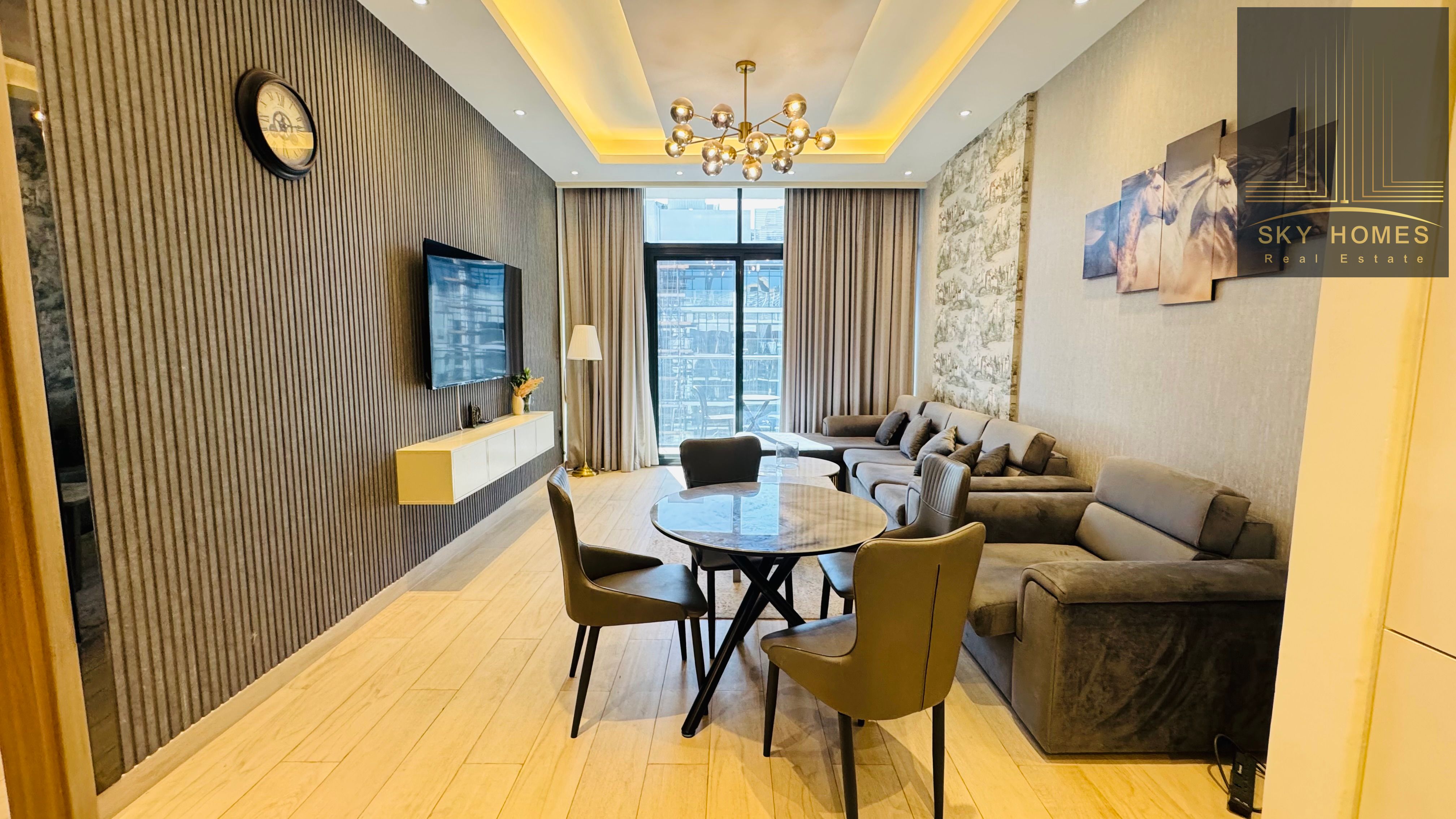 Fully Furnished 1Bhk Available Just in 95k With All Amenities & Pool View…