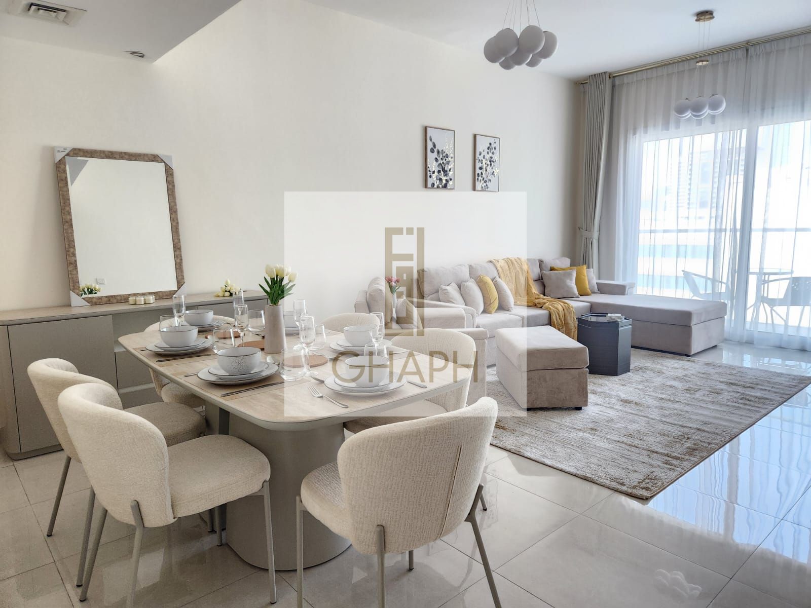 Significant Furnished 1Bedroom for Rent in AG Tower FOR 120k !