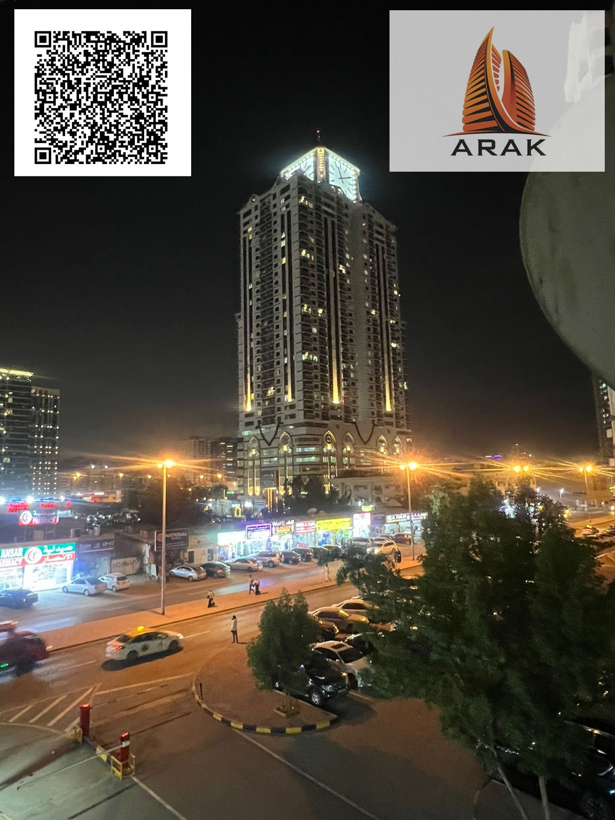 For Sale: 1-Bedroom Apartment in Al Khour Towers – Ajman A 1-bedroom apartment for sale in Al Khour Towers, Ajman, in a strategic location with a stu