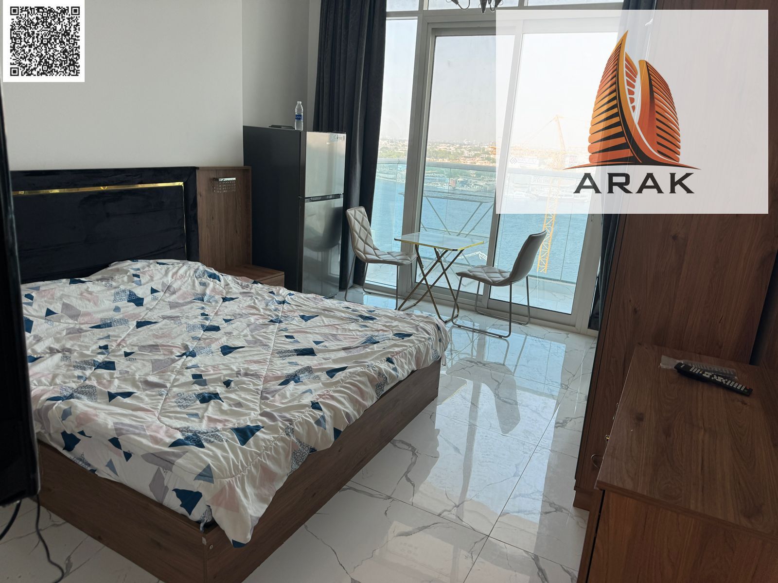 Studio for Sale – Fully Furnished in Al Waha Towers, 5th Floor