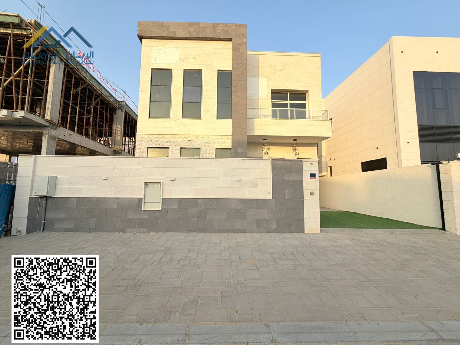 Villa at a special price, including electricity, water, and air conditioning, with no down payment.