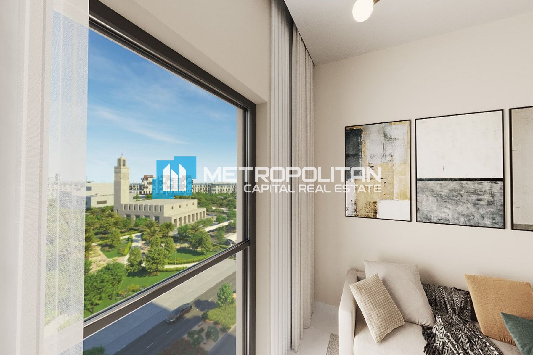 Corner 1BR | Community Pool | Next to Facilities