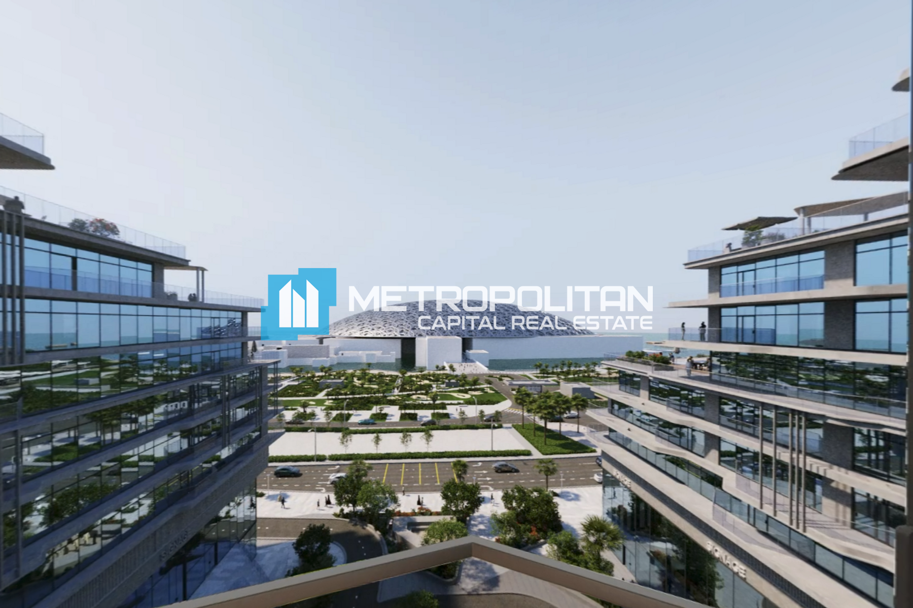 Full Sea and Louvre View| High Floor| 1BR w/ Study