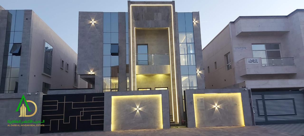 luxurious villa in Ajman Al Yasmeen area ready for immediate move in or investment The villa comes fully equipped with water electricity and a smart h