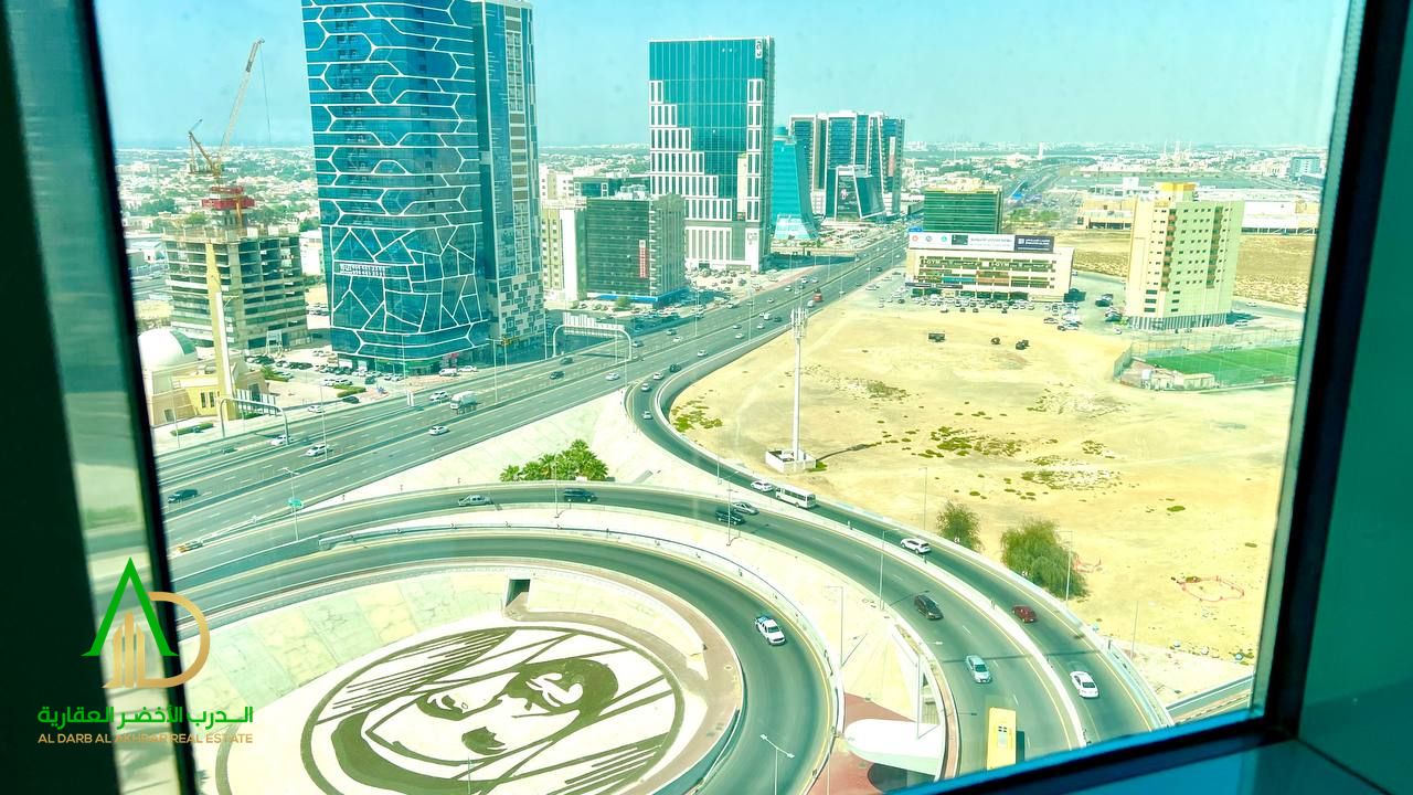 Own a 3BHK apartment with a modern finish and a fully open view of Ajman city located on Sheikh Maktoum Bin Rashid Street featuring a spacious layout