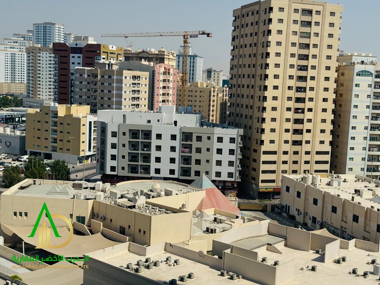 Ajman, Al Nuaimiya, Al Nuaimiya Tower C, studio apartment for sale on Kuwait Street, close to all services, super deluxe finishing, a good investment