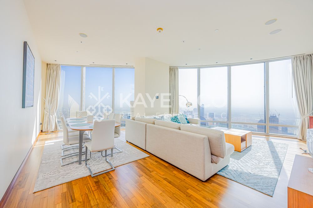 Full Fountain View | Fully Furnished 2 BR + Maid