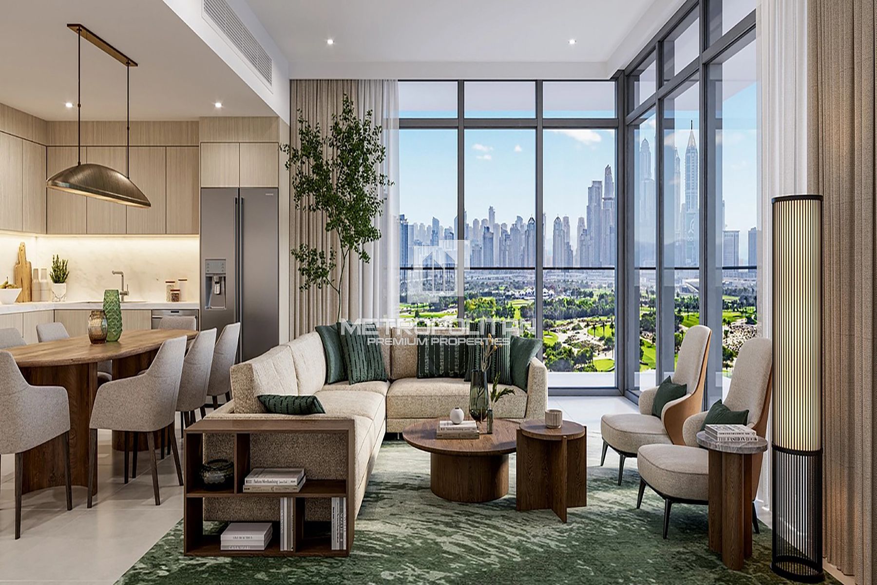 4 BR Sky Penthouse | Palm and Golf Views