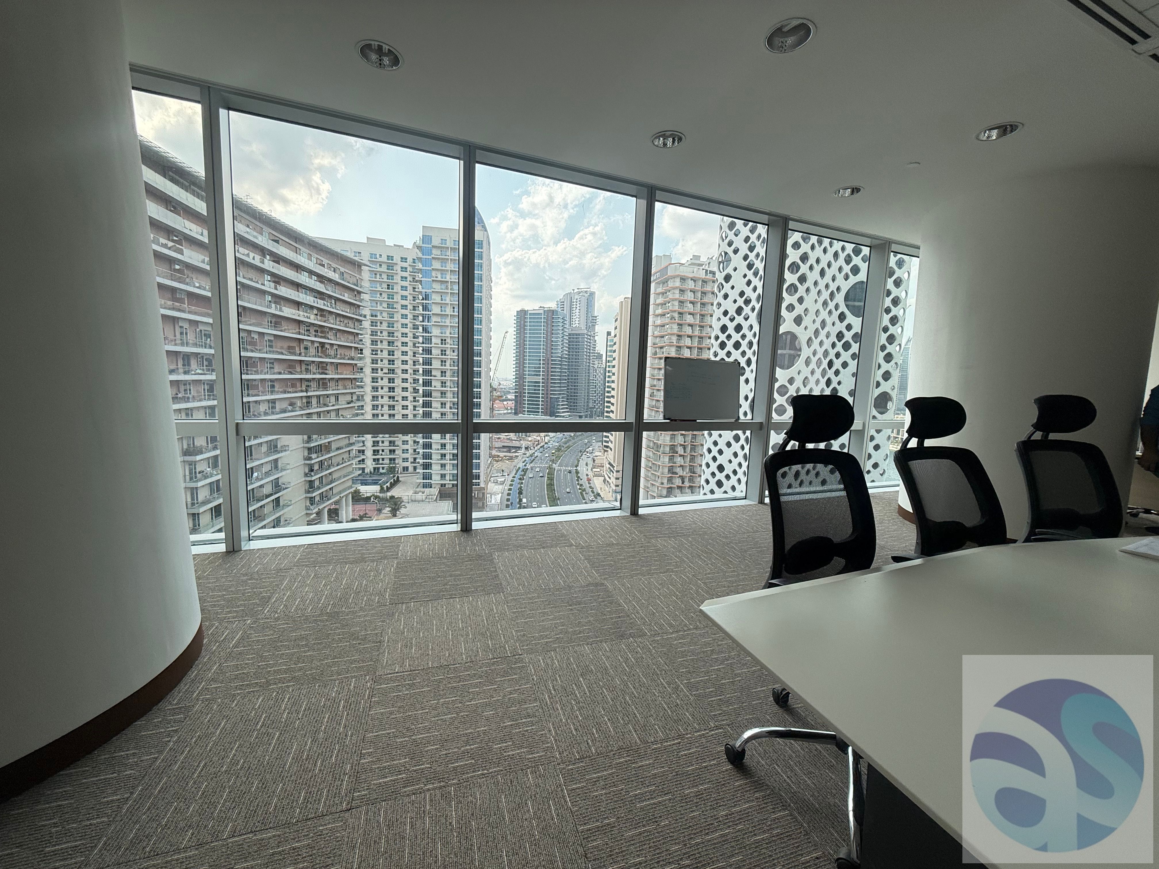 Spacious Unfurnished Office for Rent in Ubora Tower | Prime Business Bay Location