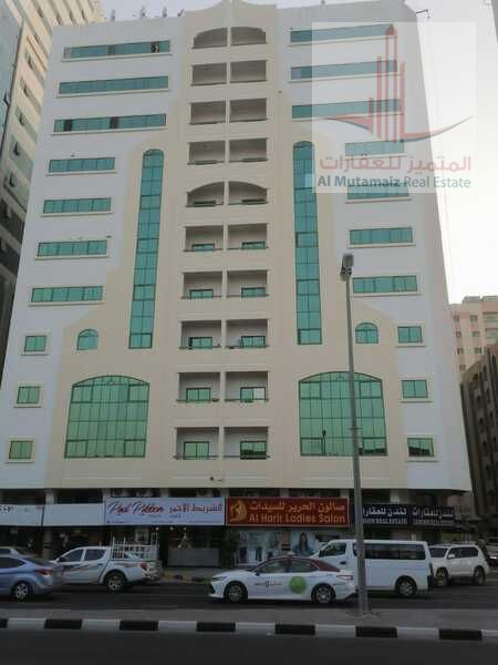 Two rooms and a hall with a balcony in Al Qasimia (station), excellent location in front of the Kul Youm Center