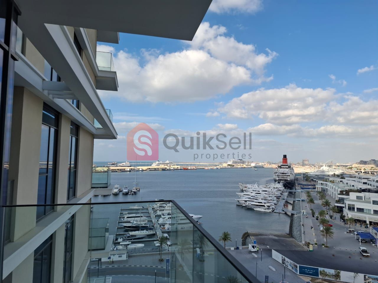 BRAND NEW SPACIOUS 2BR | MINA RASHID | HIGH FLOOR | MARINA VIEW