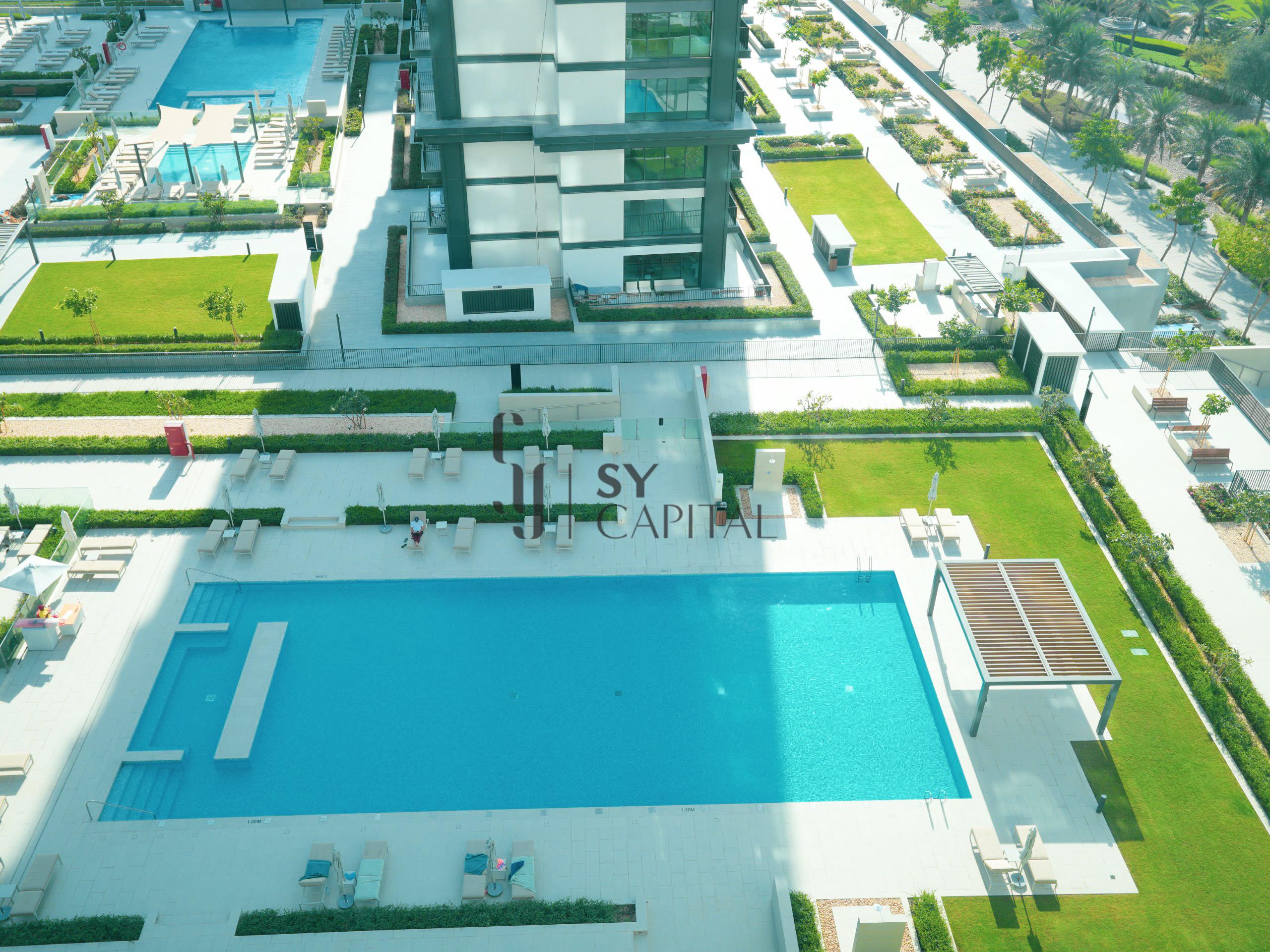 Spacious 2-Bedroom Apartment | Park and Pool View