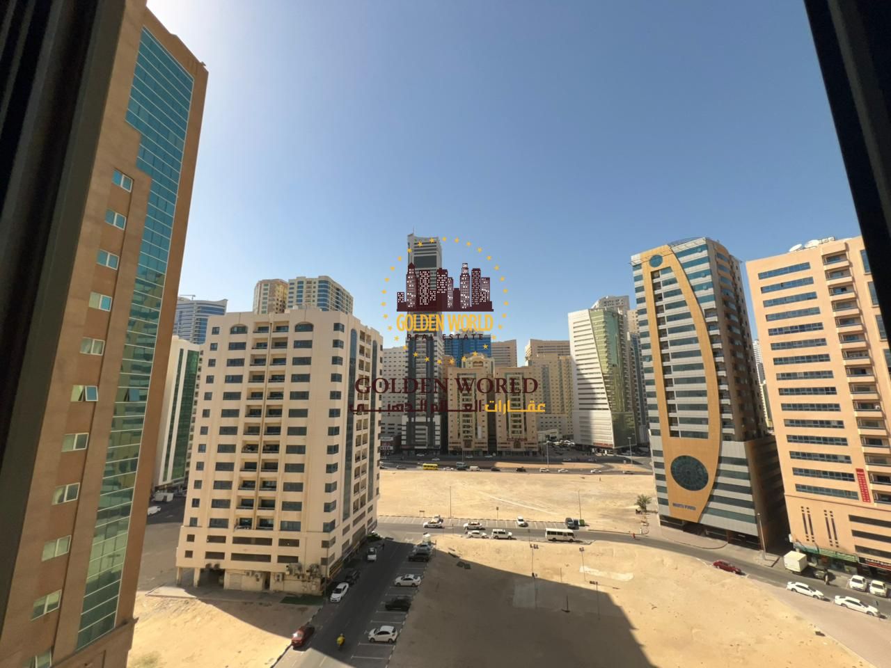 2BR apartment with balcony in Al Nahda Sharjah, 2 bathrooms, open view and sunny unit. Gym & kids area. Rent 44K AED.