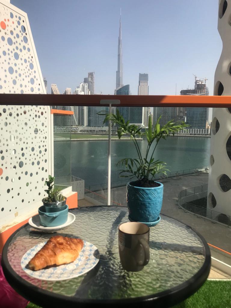 Ready to Move | Fully Furnished Studio | Burj Khalifa & Canal View