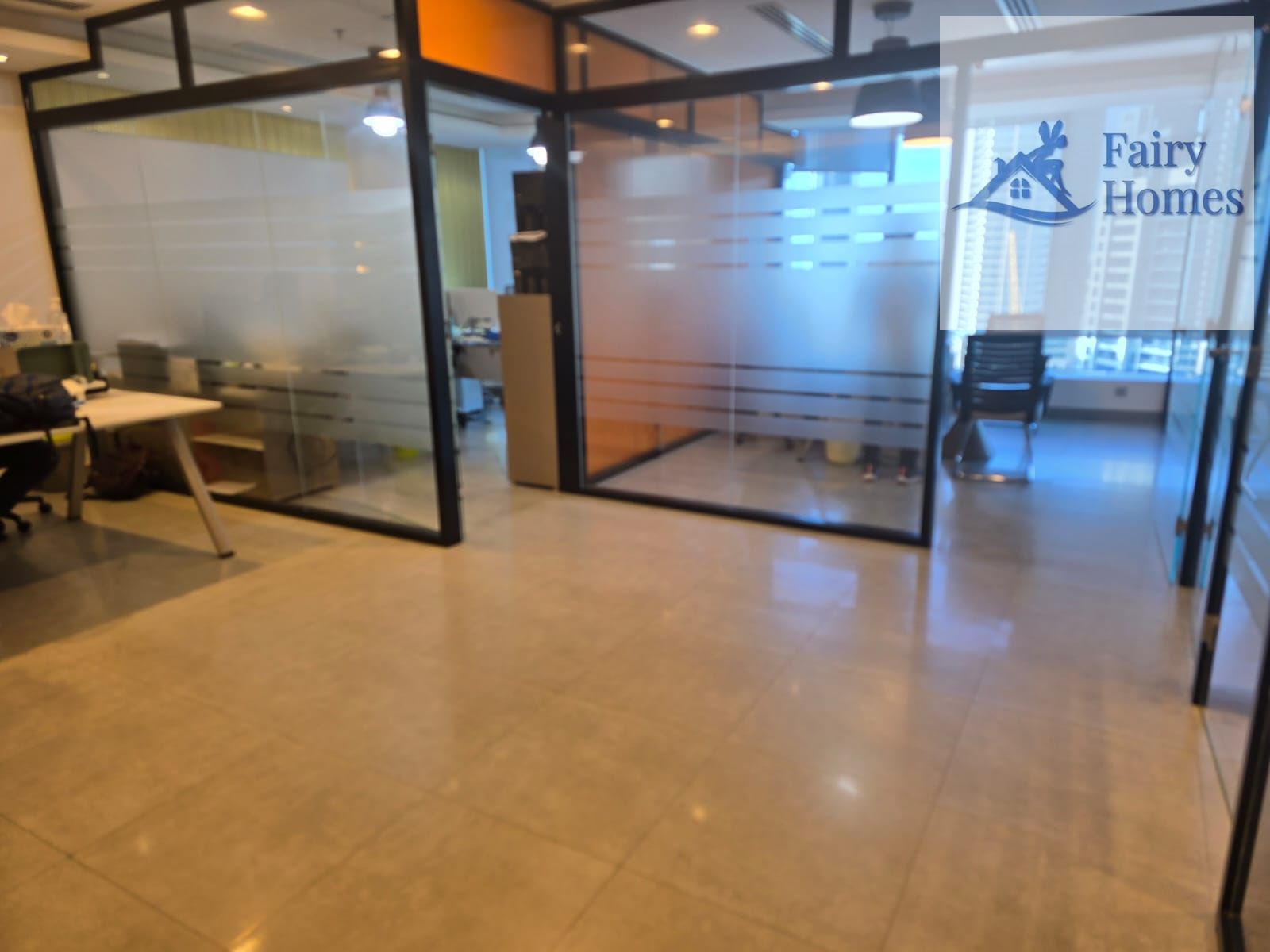 Fitted Office With Glass Partition in Prime tower