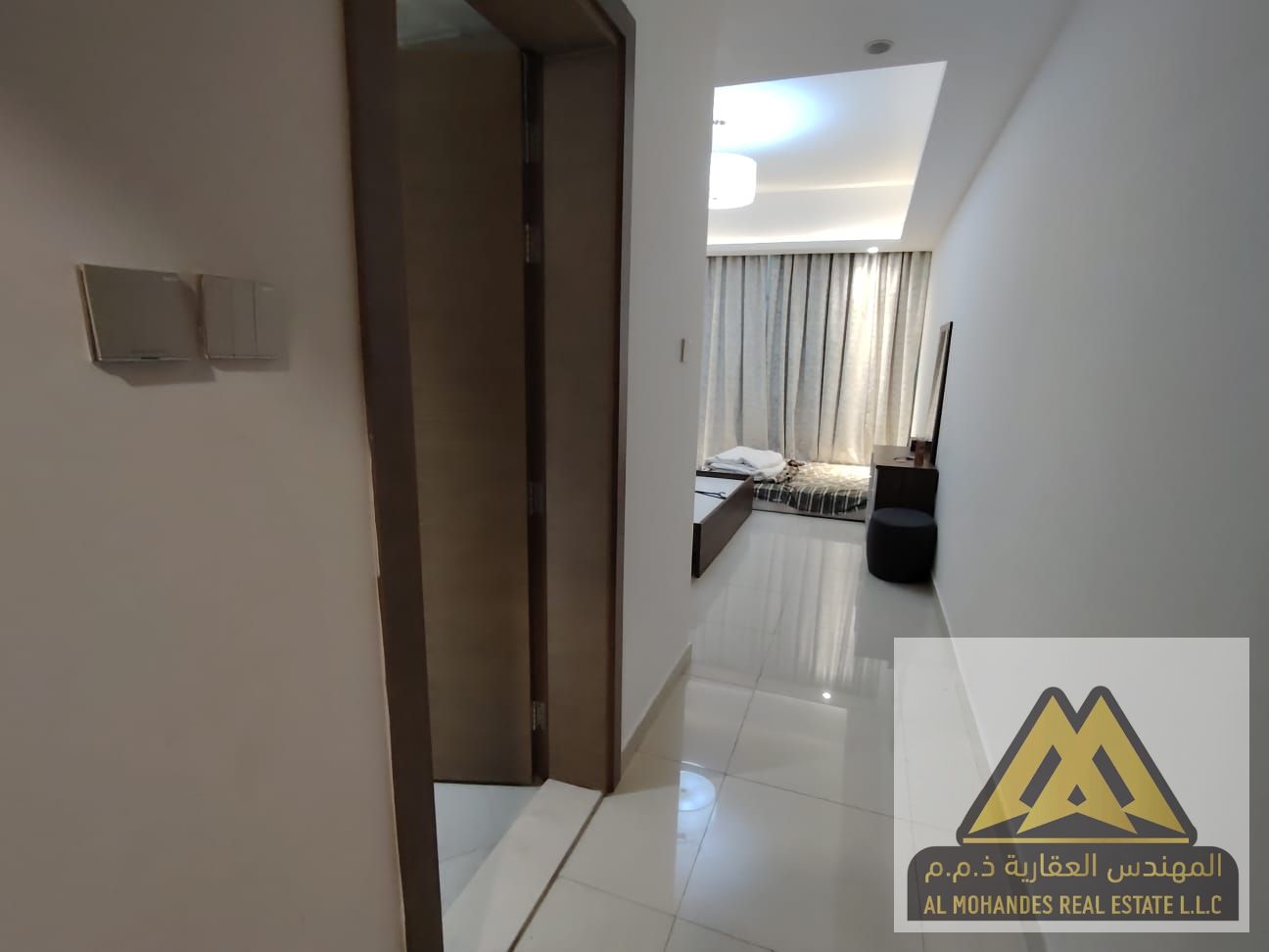 For sale: One-bedroom apartment with a living room in Galfa Towers