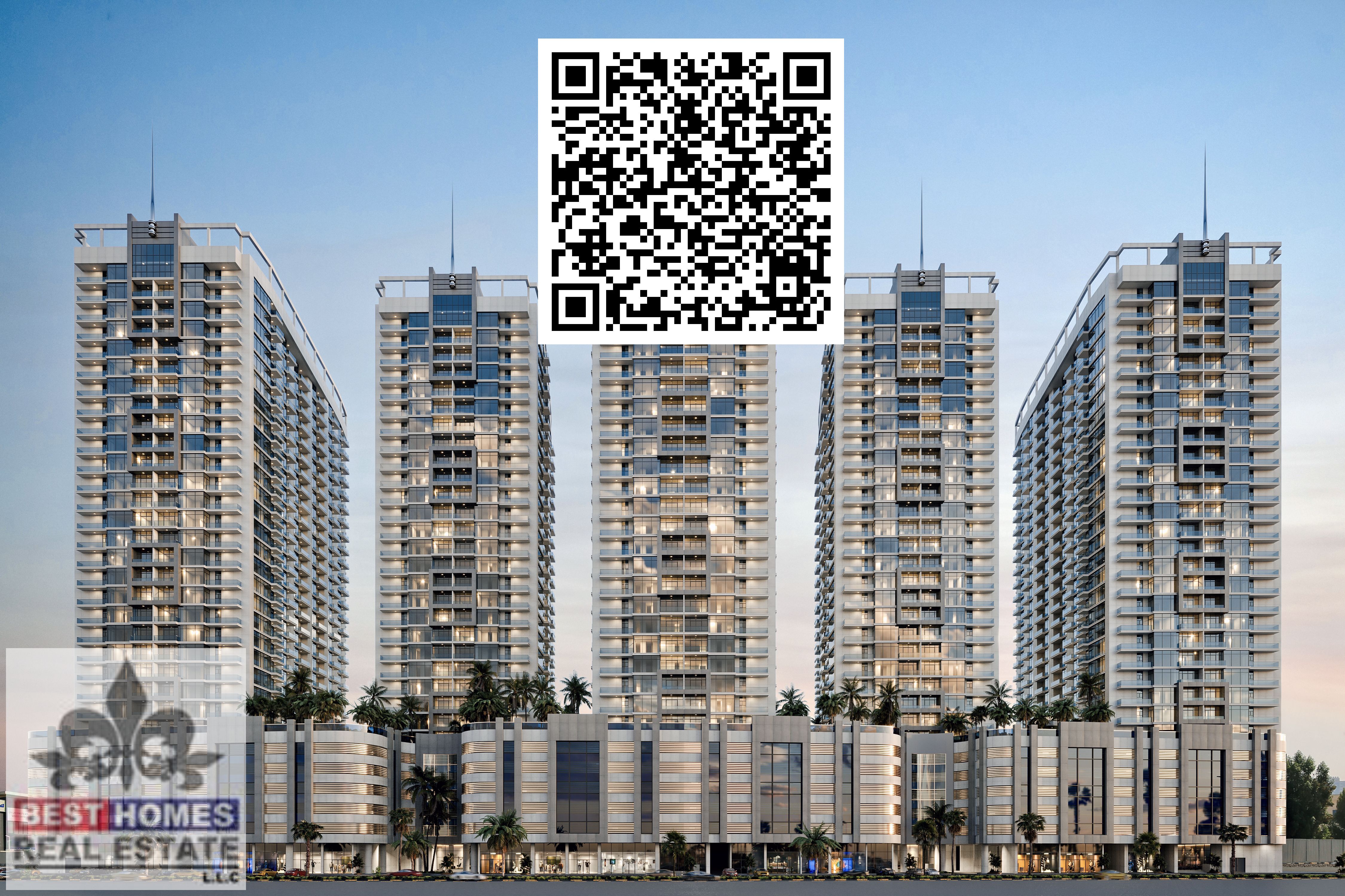 Premium 2BHK in Ajman Creek Tower | Waterfront Living | Flexible Payment Plan