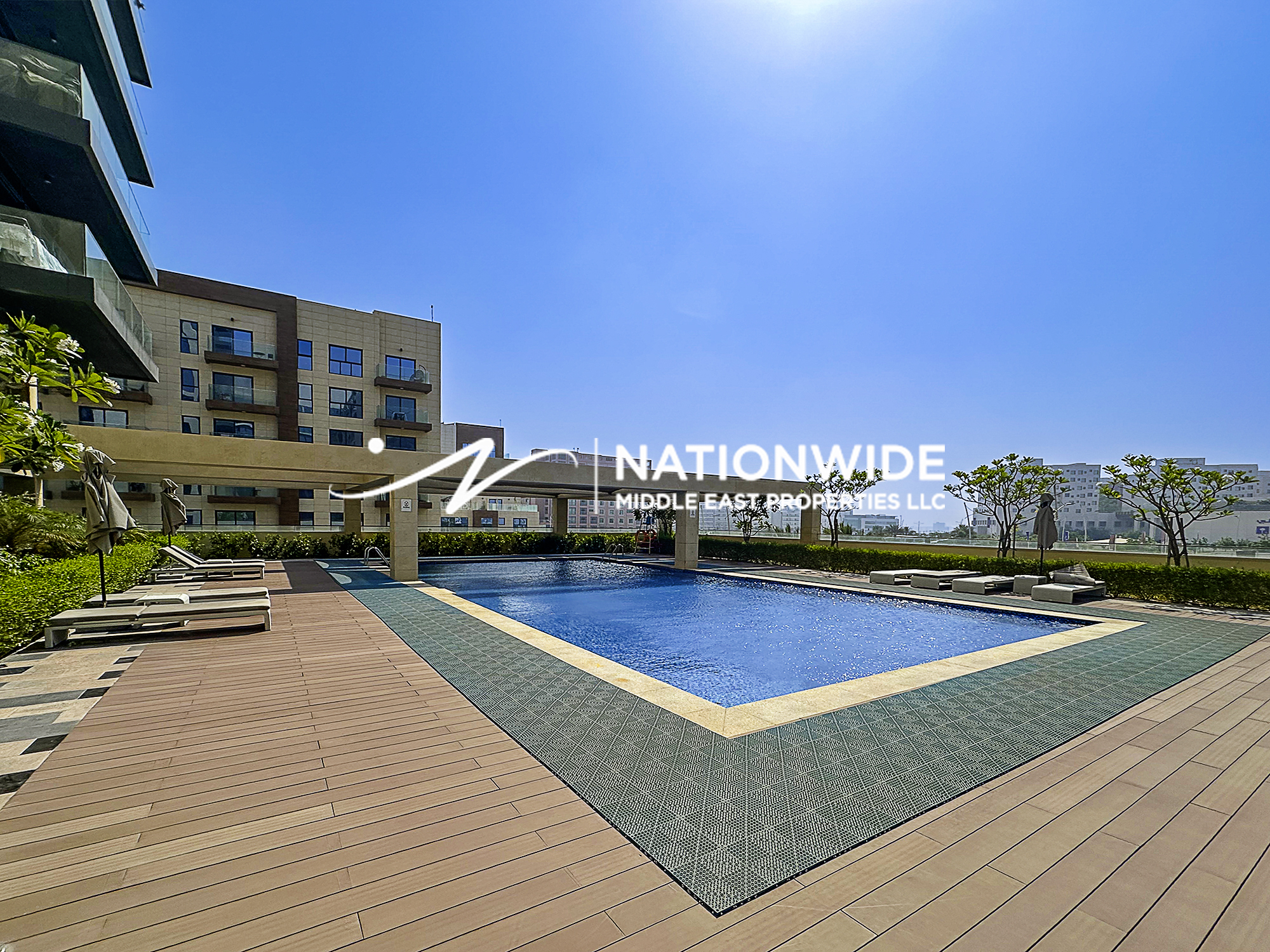 Vibrant Studio | Furnished | Pool+Garden+Sea View
