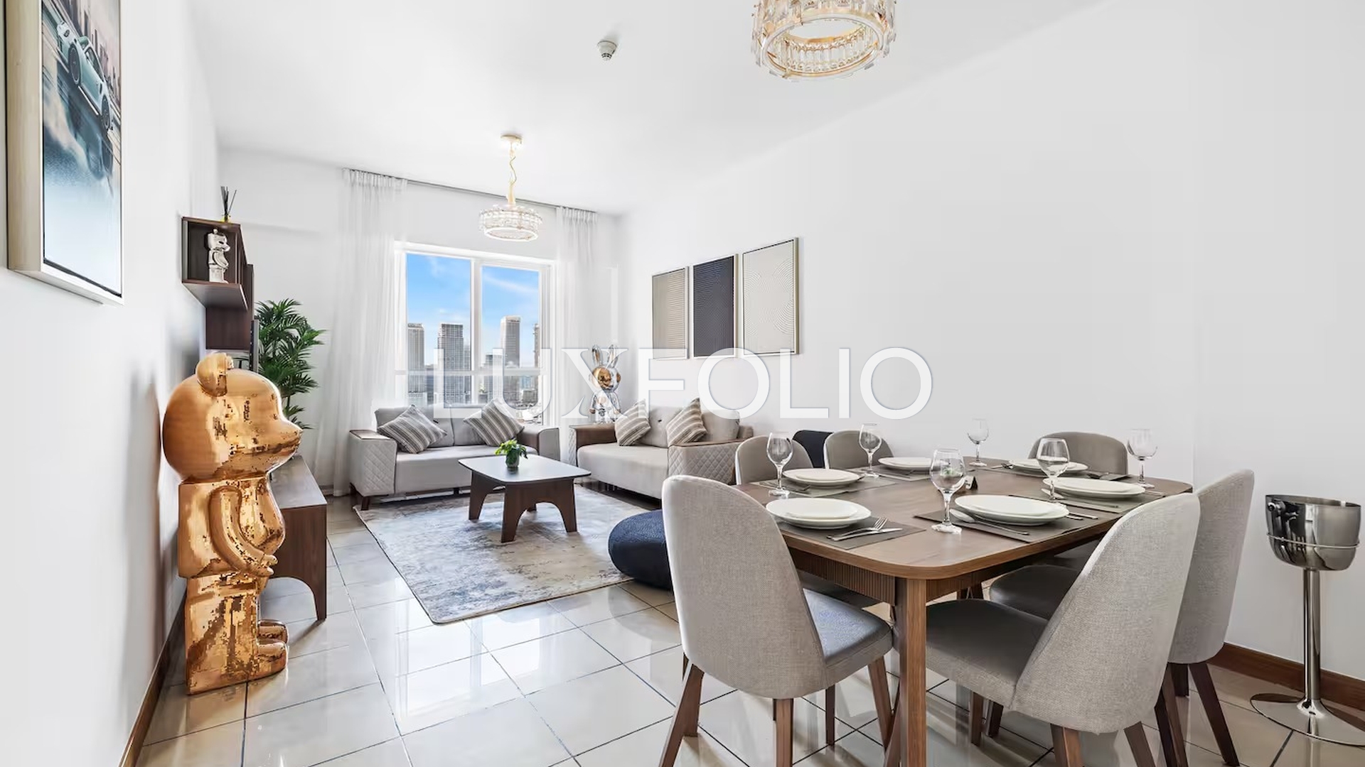 Luxury Furnished | Stunning Marina & Skyline views | Vacant