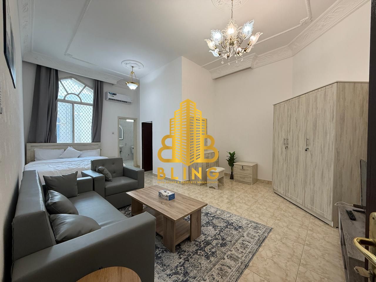 Spacious Fully Furnished Studio Apartment With Water & Electricity Included