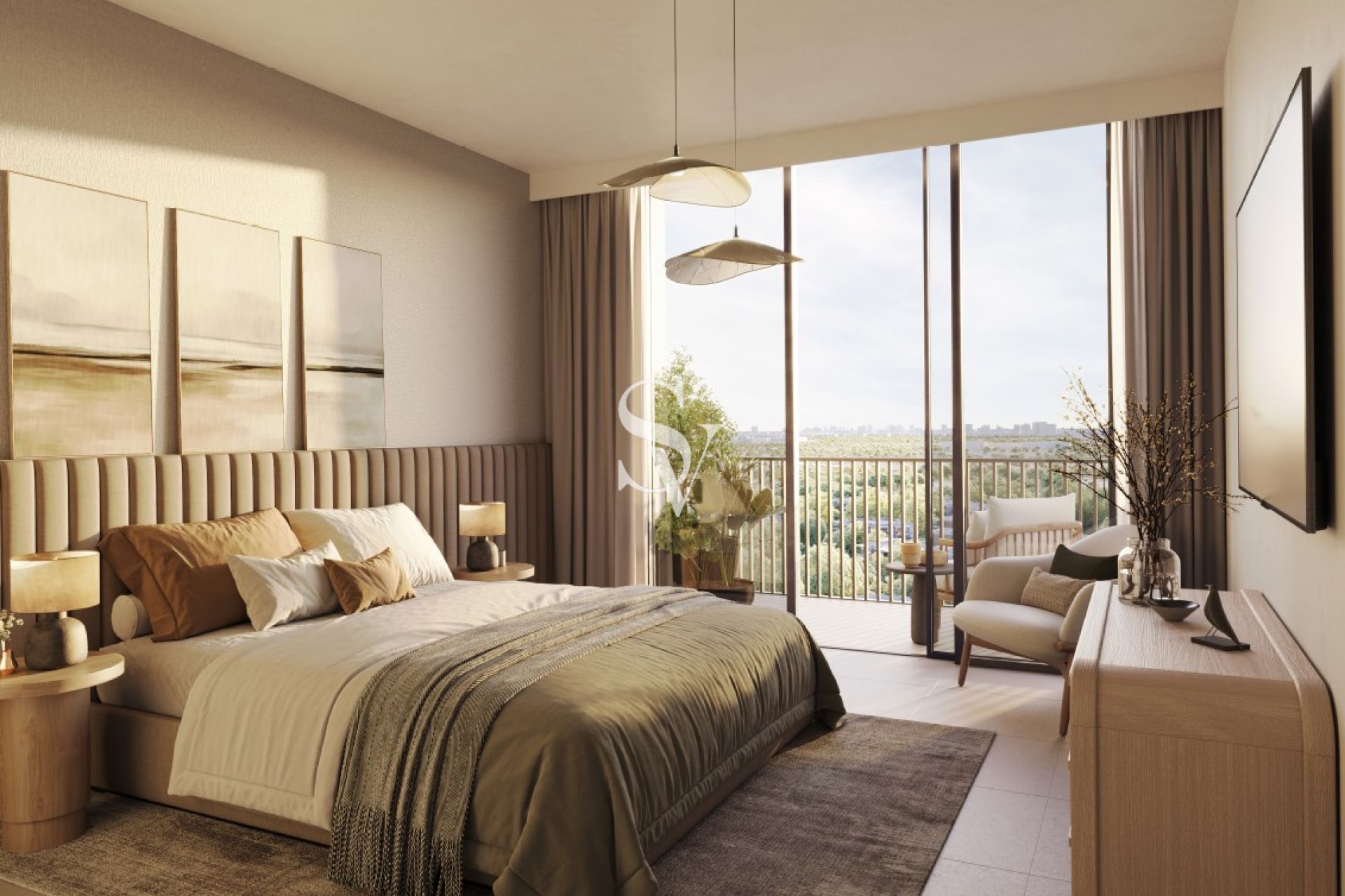 Forest Facing | High Floor | Great Layout | Green!