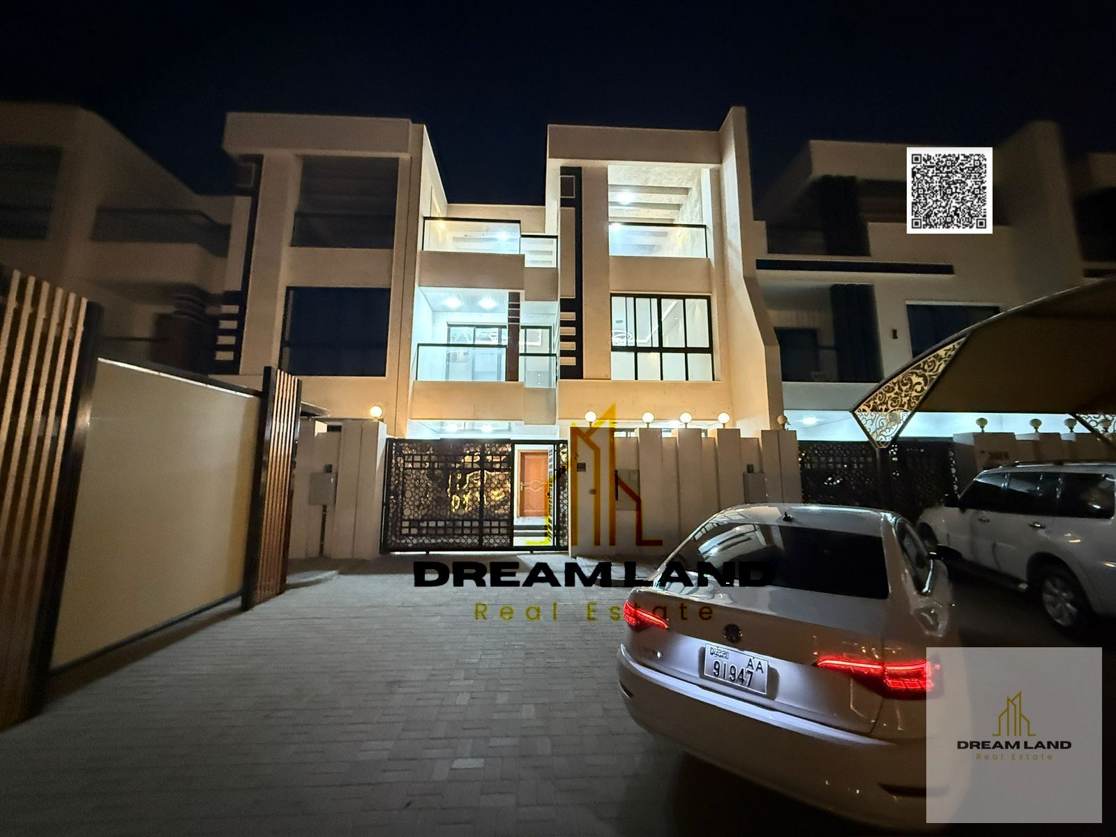Including water,elc and AC, Amazing furnished villa 5 master bedrooms with built in wardrobes, now for sale in a good price in upscale area in Al Ali