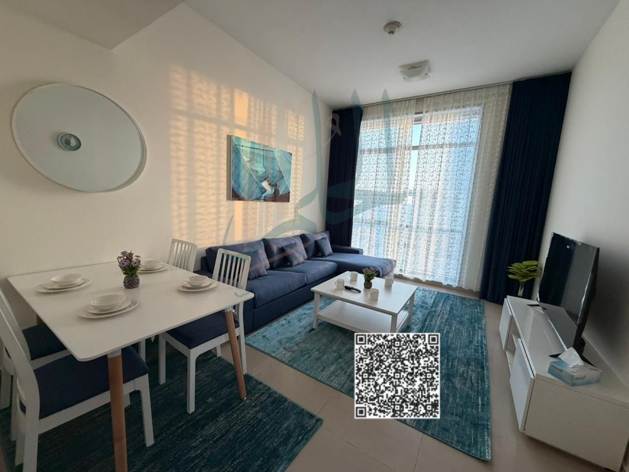 An exceptional opportunity to live in luxury at Ajman Corniche Fully Furnished 1 Bedroom + Living Room for Monthly Rent – Brand New, First Tenant