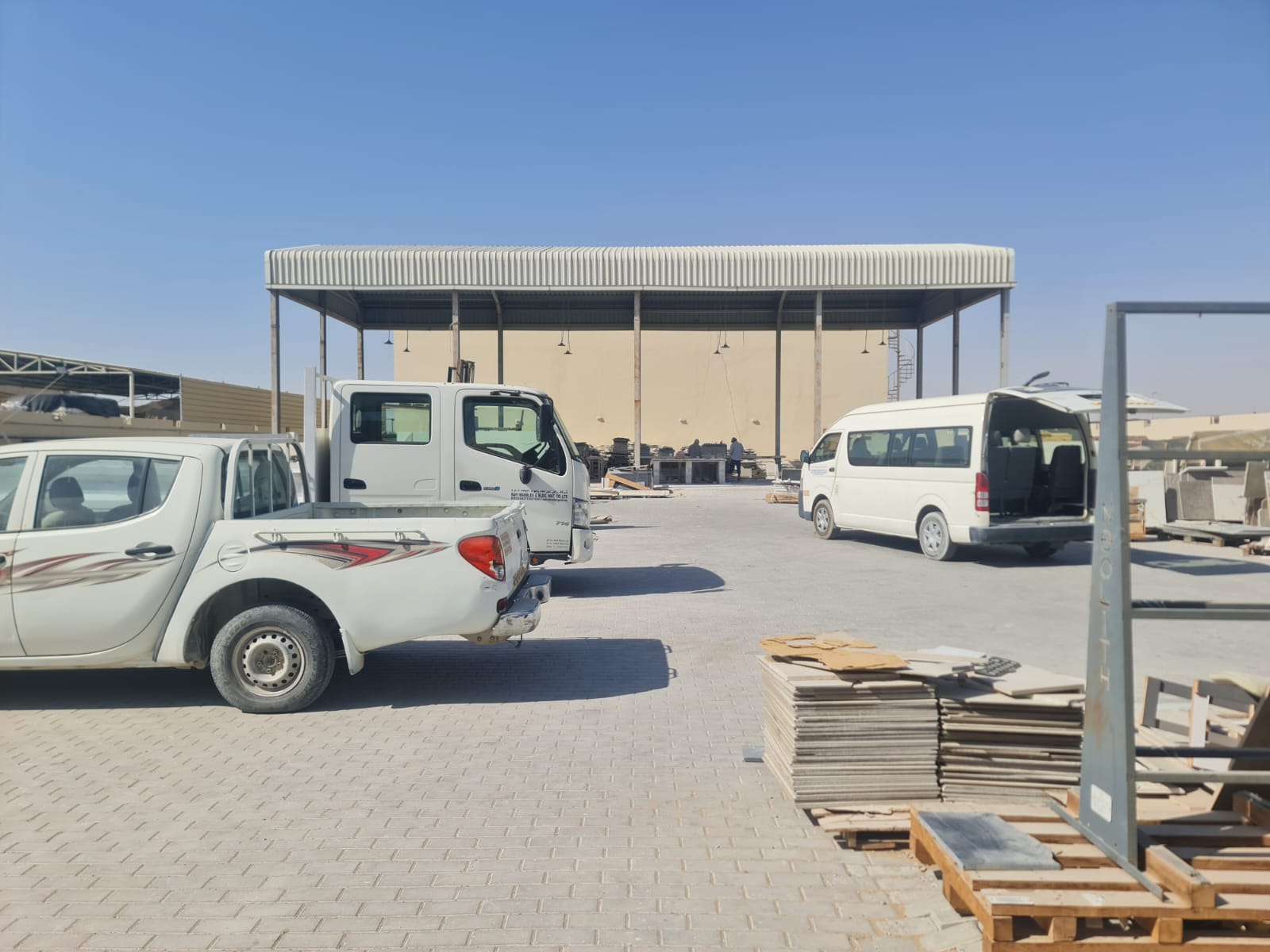 22000 Sqft Open Land With Open Shed & Labour Camp For Rent Sajaa