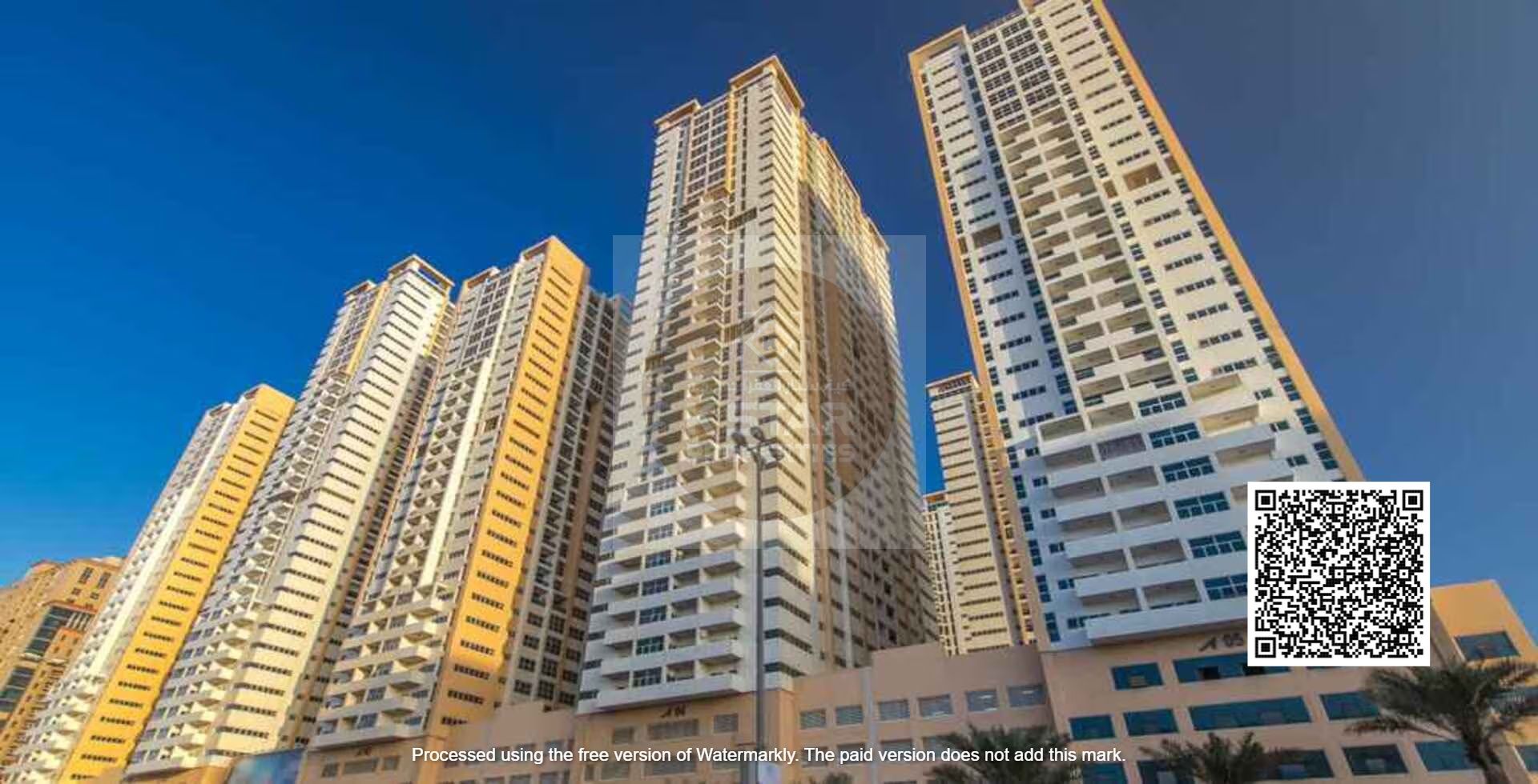 Empty Big Size Studio Available for Sale in Ajman One Tower, Ajman